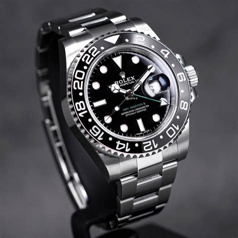 rolex gmt black panther